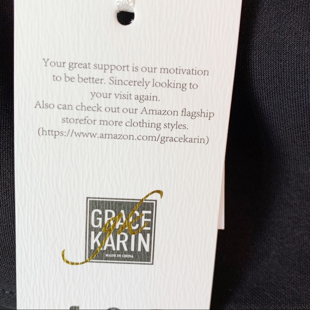 GRACE KARIN Off Shoulder Batwing Cape Dress - Picture 9 of 13